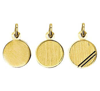 House of SIS | geelgouden bedel rond