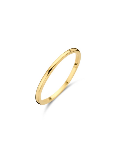 Jackie | 14 karaat geelgouden gladde ring