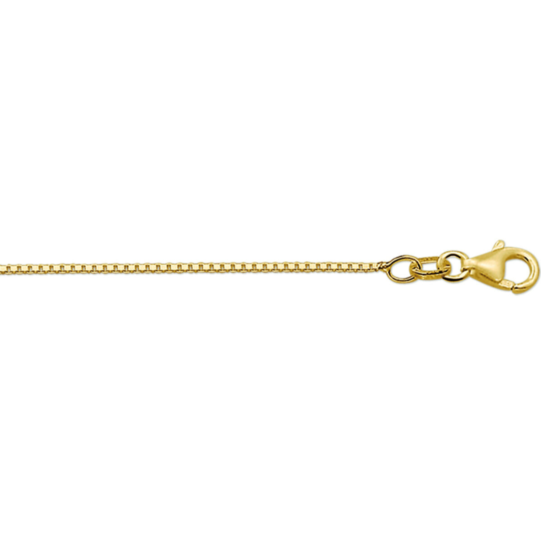 Basis | collier venetiaans 1,1 mm goud (geelgoud)