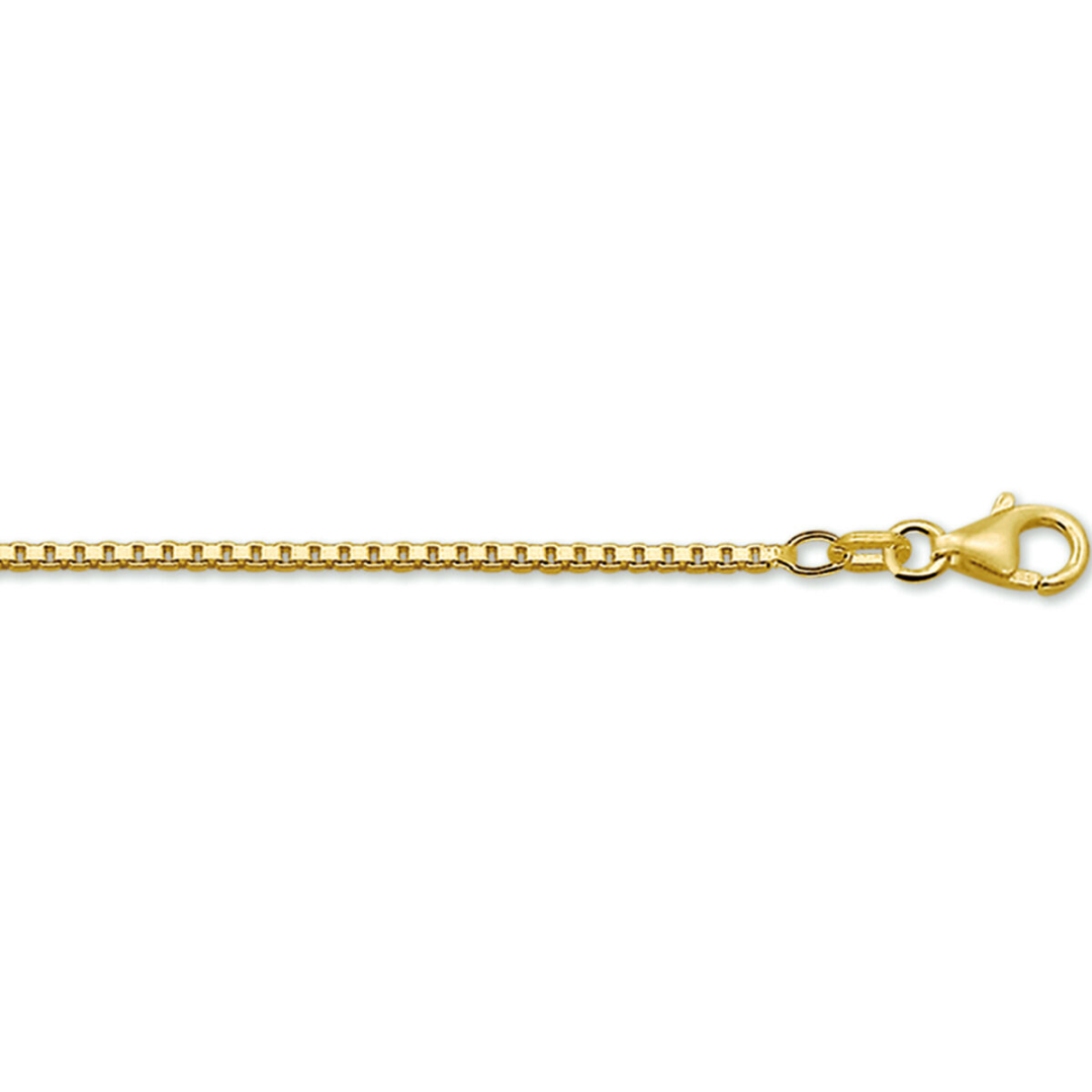 Basis | collier venetiaans 1,4 mm goud (geelgoud)