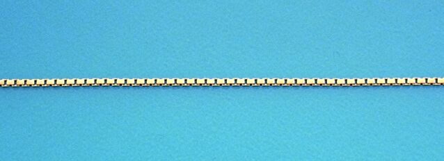 Basis | Geelgouden collier met venetiaanse schakel