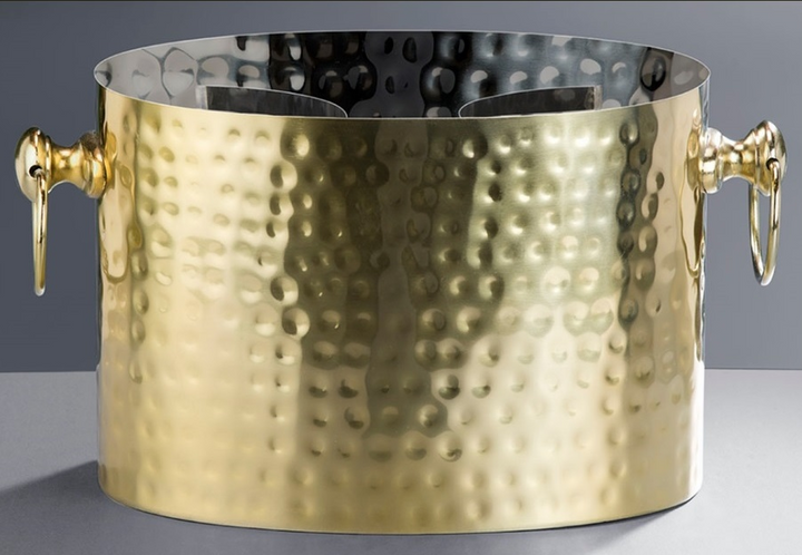 Chic Chill | Goud-kleurige wijnkoeler voor 2 flessen