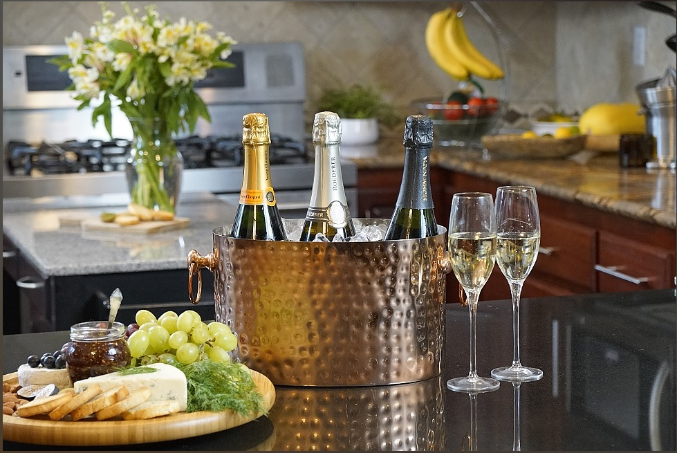 Chic Chill | Koperen wijnkoeler voor 3 flessen