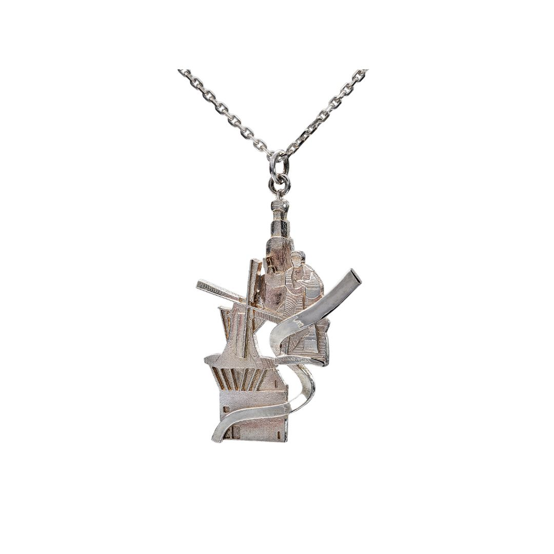 City Jewels | Haarlem zilveren hanger | Spaarne, Lautje, Bavo, Adriaan