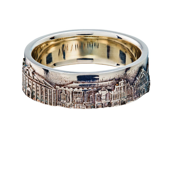 City Jewels | Zilveren ring rondom Haarlemse huisjes