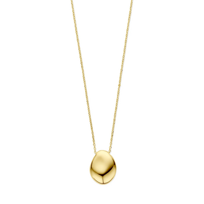 collier druppel 1,1 mm 42 - 45 cm 14K geelgoud