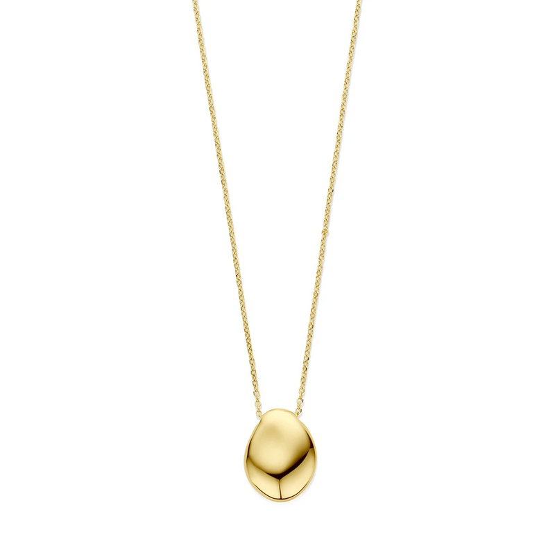 collier druppel 1,1 mm 42 - 45 cm 14K geelgoud