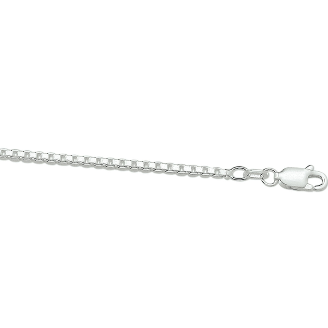 House of SIS | collier venetiaans 1,7 mm zilver wit