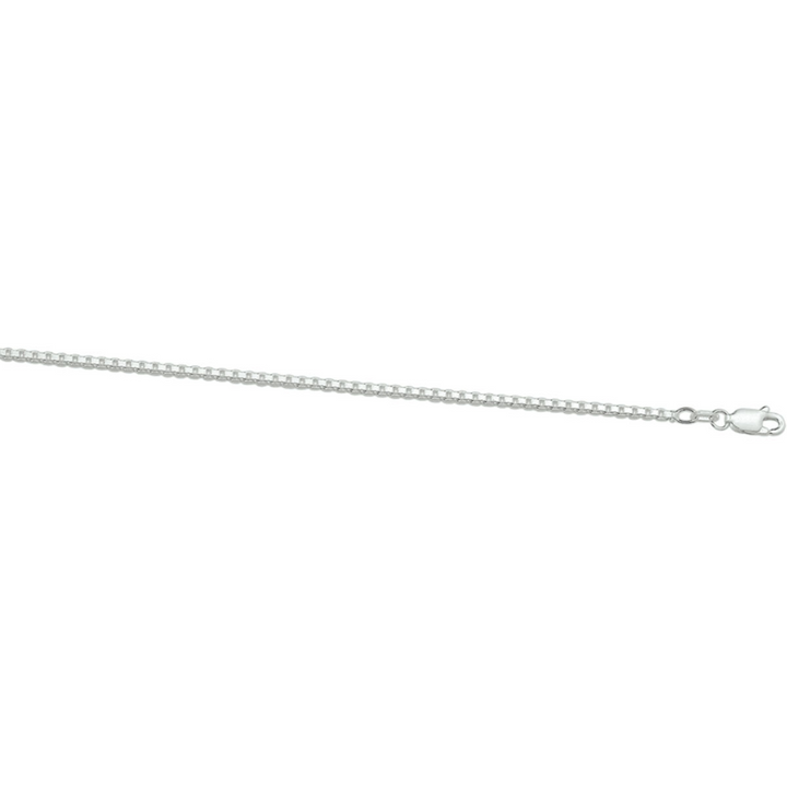 House of SIS | collier venetiaans 1,7 mm zilver wit
