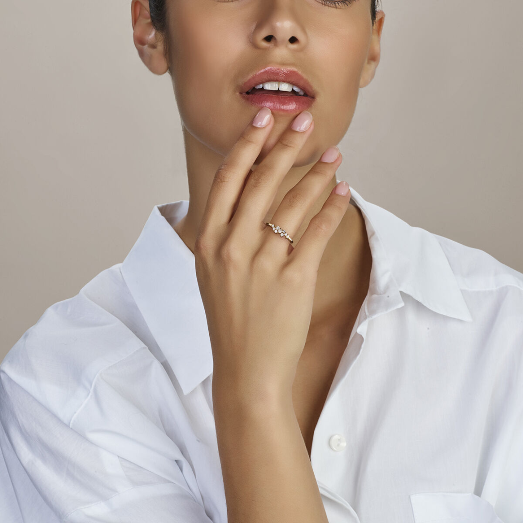 House of SIS  Ring diamant 0.21ct H SI