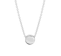 House of SIS | zilveren collier met rondje