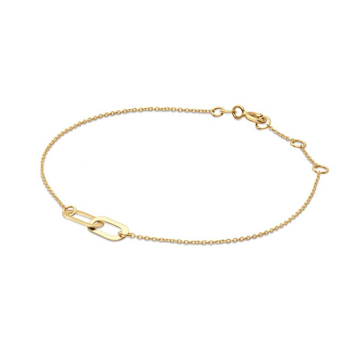Jackie Gold | 14 karaat geelgouden armband