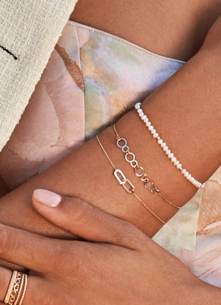 Jackie Gold | 14 karaat geelgouden armband