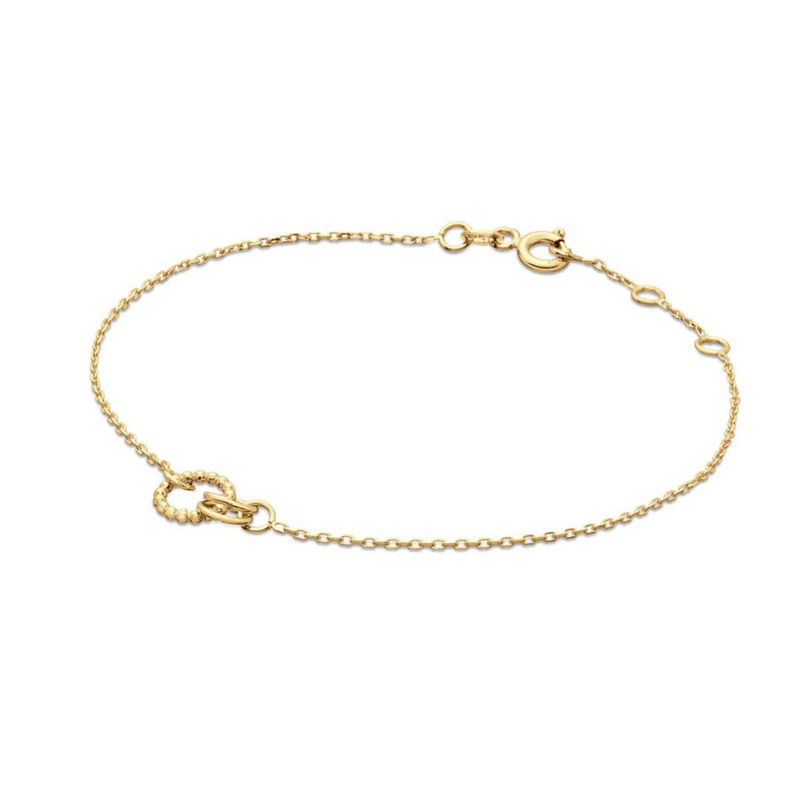 Jackie Gold | 14 karaat geelgouden armband Castello Bracelet