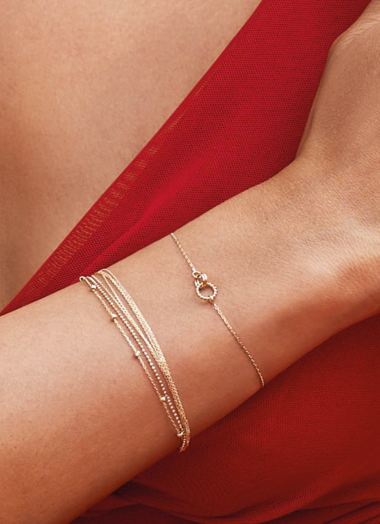 Jackie Gold | 14 karaat geelgouden armband Castello Bracelet