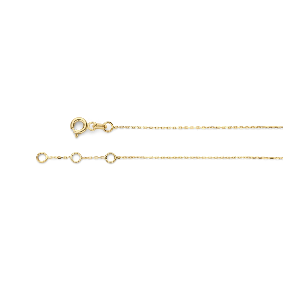 Jackie Gold | 14 karaat geelgouden armband met 3 rechthoekige staafjes | Triple Bar