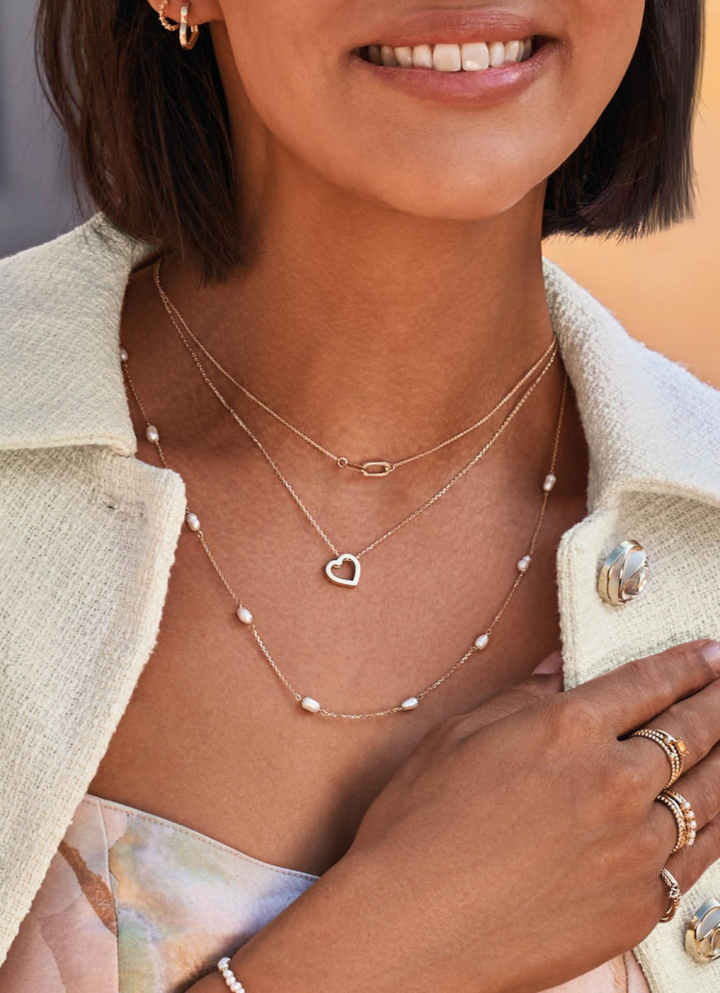 Jackie Gold | 14 karaat geelgouden collier