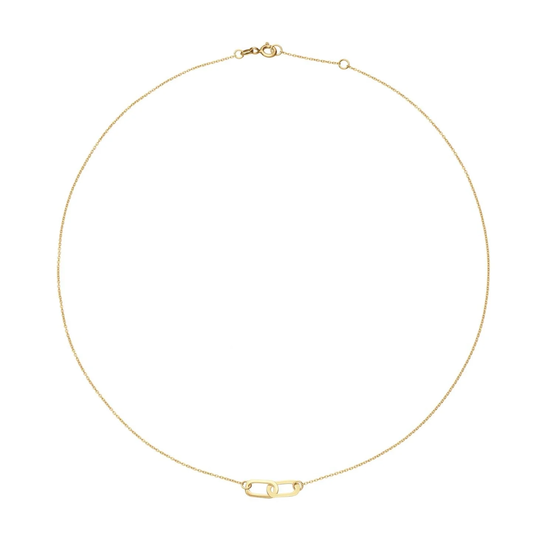 Jackie Gold | 14 karaat geelgouden collier