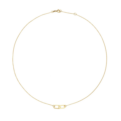 Jackie Gold | 14 karaat geelgouden collier Cannaregio Necklace