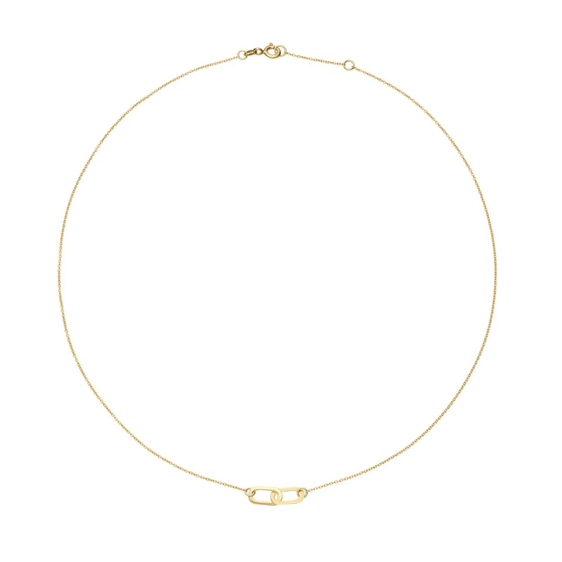 Jackie Gold | 14 karaat geelgouden collier Cannaregio Necklace