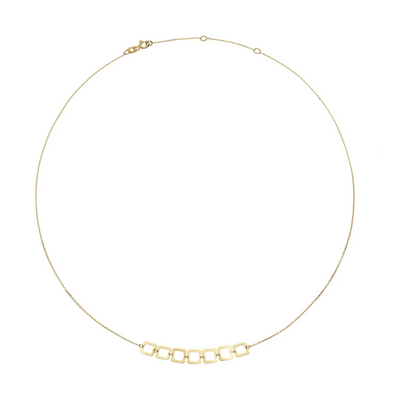 Jackie Gold | 14 karaat geelgouden collier Laguna Necklace