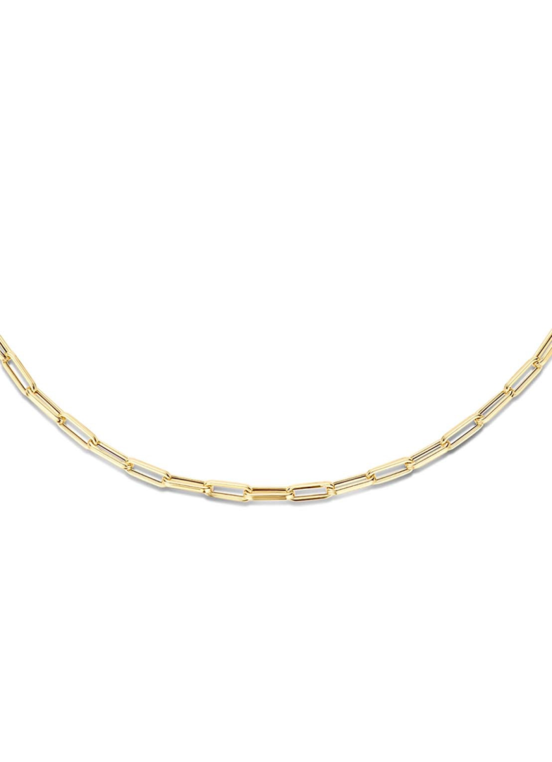 Jackie Gold | 14 karaat geelgouden collier met schakels | Box link