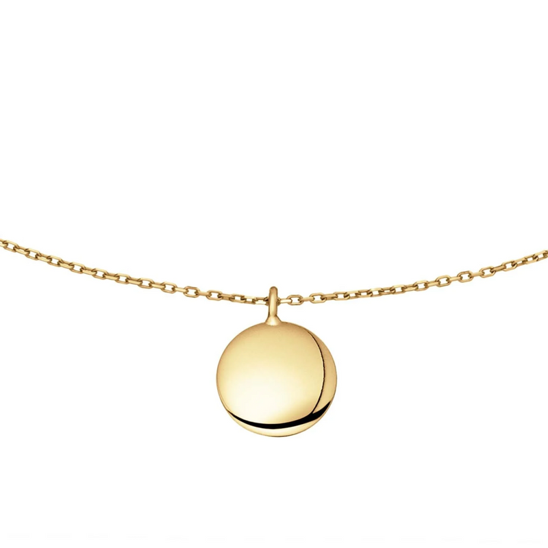 Jackie Gold | 14 karaat geelgouden collier Piazza Necklace