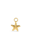 Jackie Gold | 14 karaat geelgouden zeester oorbel hanger | Starfish