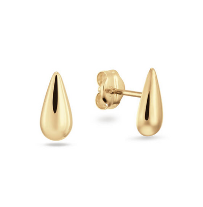 Jackie Gold | 14krts geelgouden oorstekers San Polo