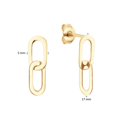 Jackie Gold | Cannaregio studs