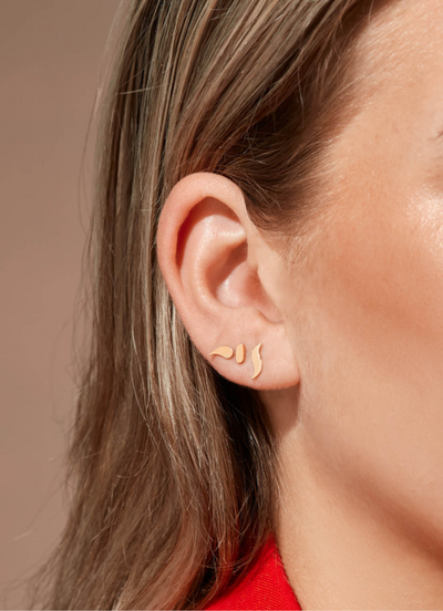 Jackie Gold | Carnavale studs