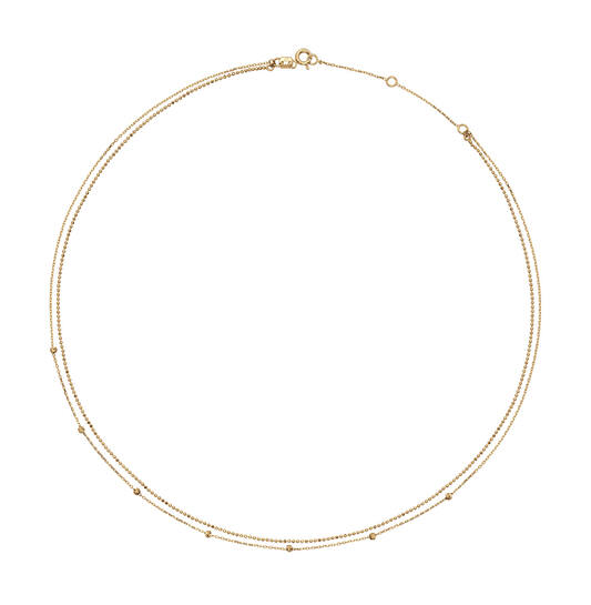 Jackie Gold | Marco Polo Necklace 14 karaat goud