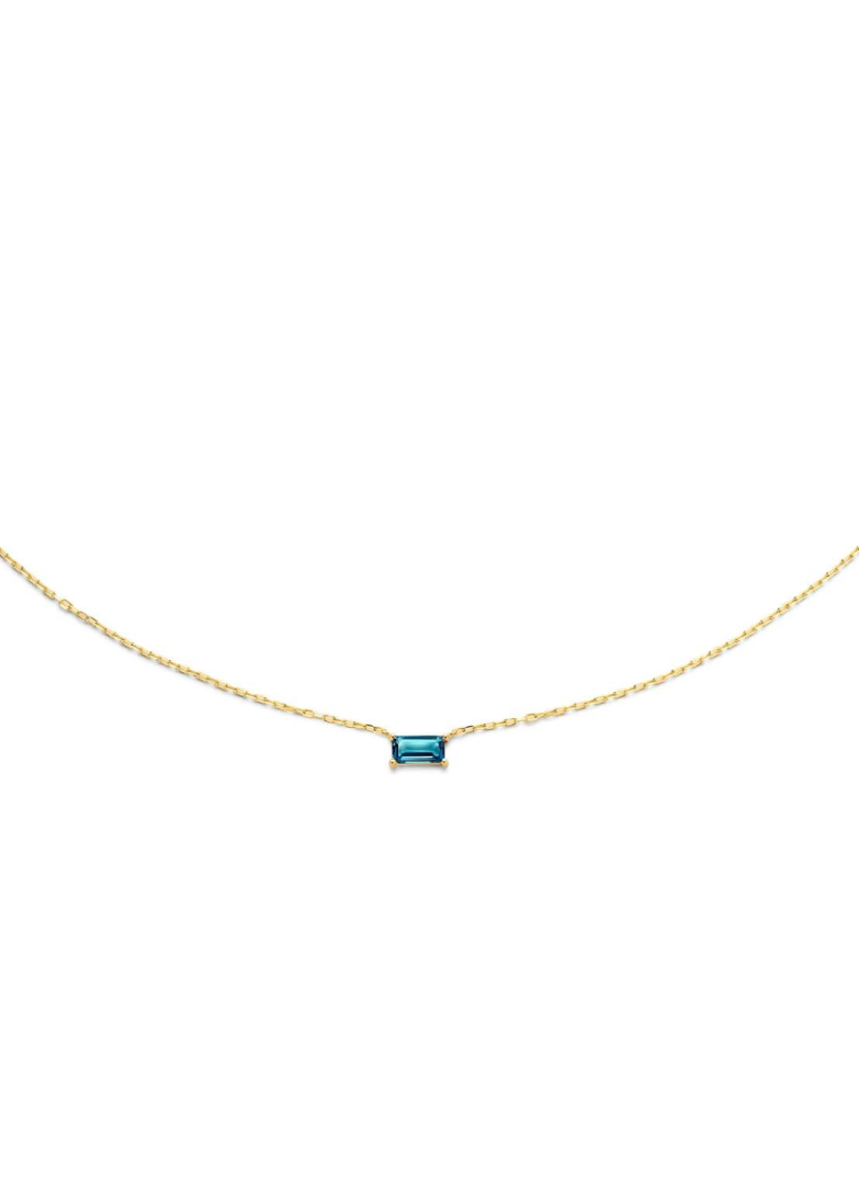 Jackie Gold | Medina Topaz Necklace 585