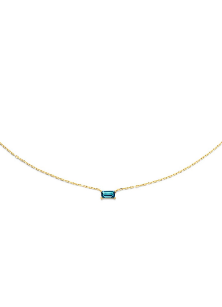 Jackie Gold | Medina Topaz Necklace 585