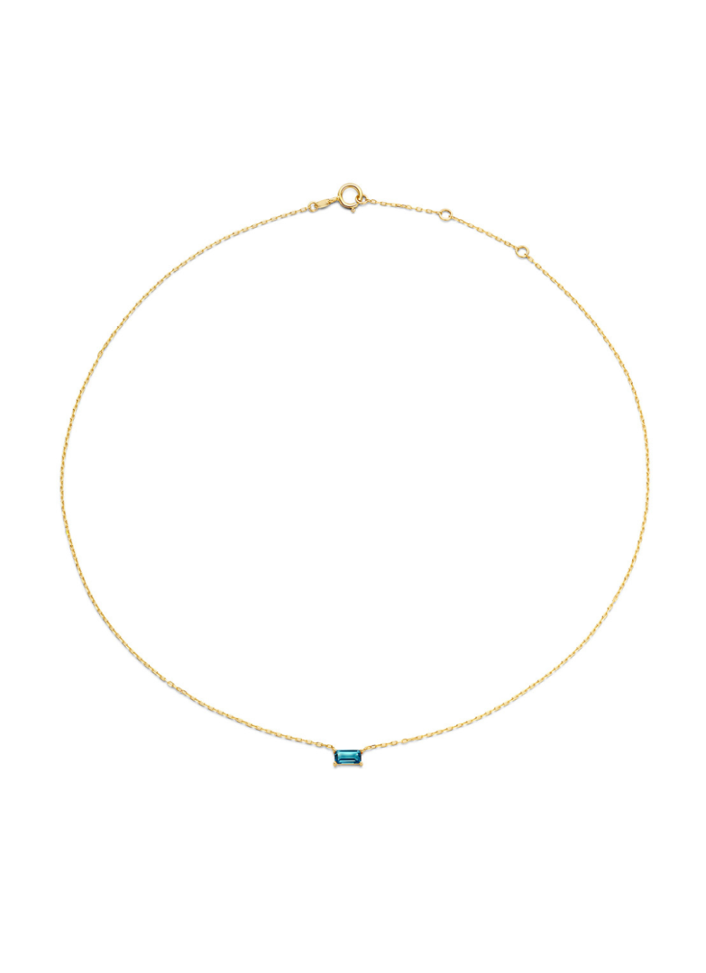 Jackie Gold | Medina Topaz Necklace 585