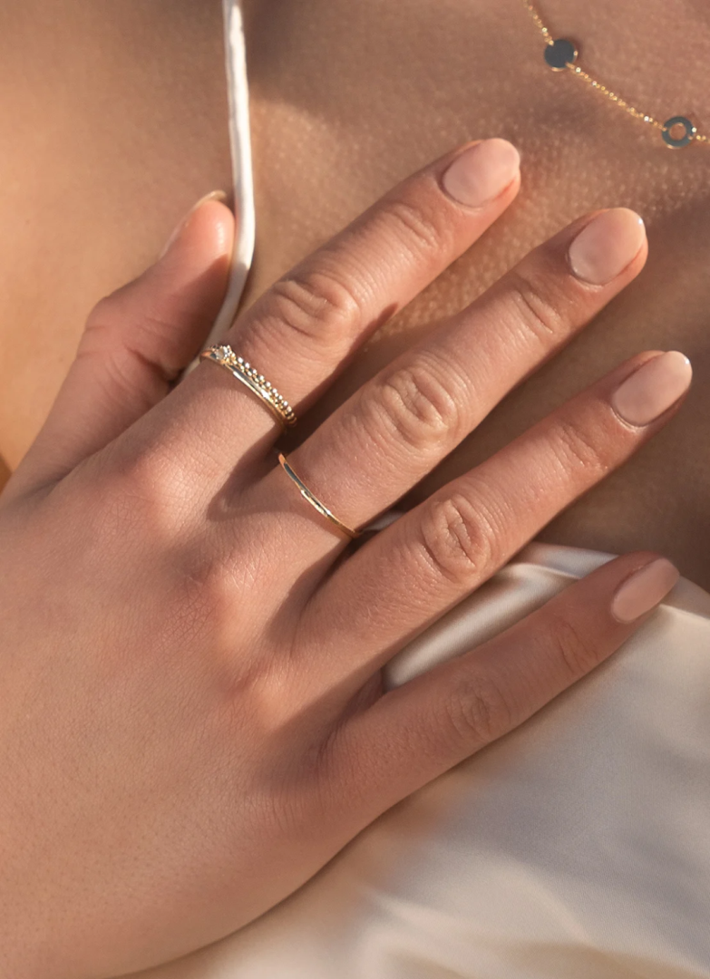 Jackie Gold | V. Carmina Wt. Tpz. Ring 585