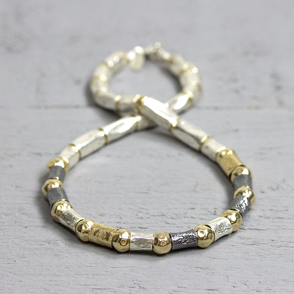 Jeh Jewels | Collier drie kleuren slang