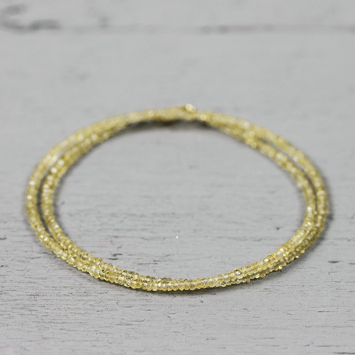 Jeh Jewels | Collier Goldfilled + Citrien