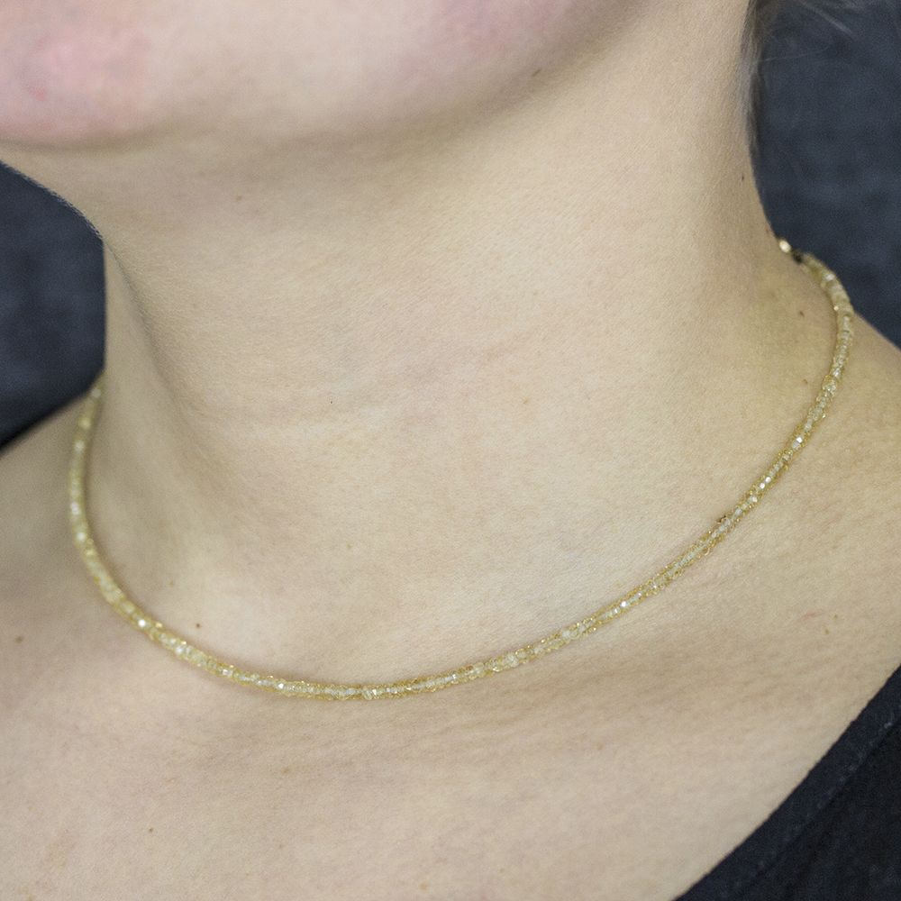 Jeh Jewels | Collier Goldfilled + Citrien