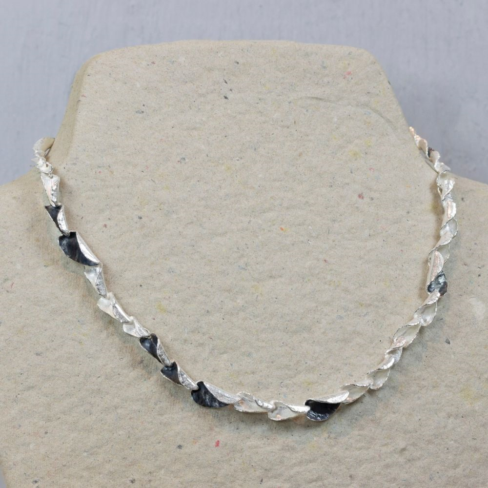 Jeh Jewels | Collier zilver en oxy flapjes