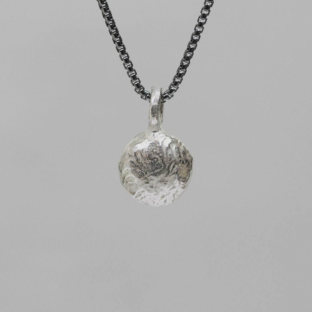 Jeh Jewels | Collier zilver oxy + hanger zilver oxy rond