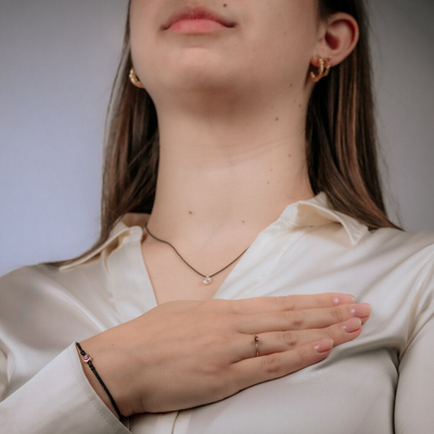 Jeh Jewels | Ring N.O.O.R. Roze Toermalijn strak