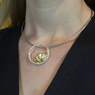 Jeh Jewels | Spang collier gemaakt van 1.8 mm edelstaal