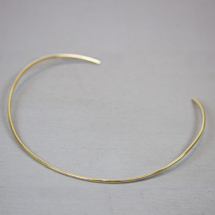 Jeh Jewels | Spang massief goldfilled glad fijn