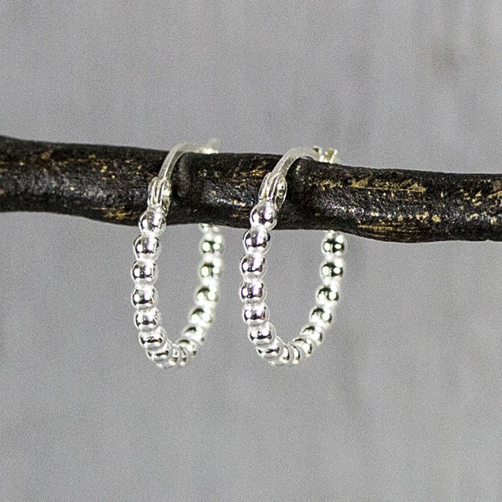 Jeh Jewels | Zilveren bolletjes creool