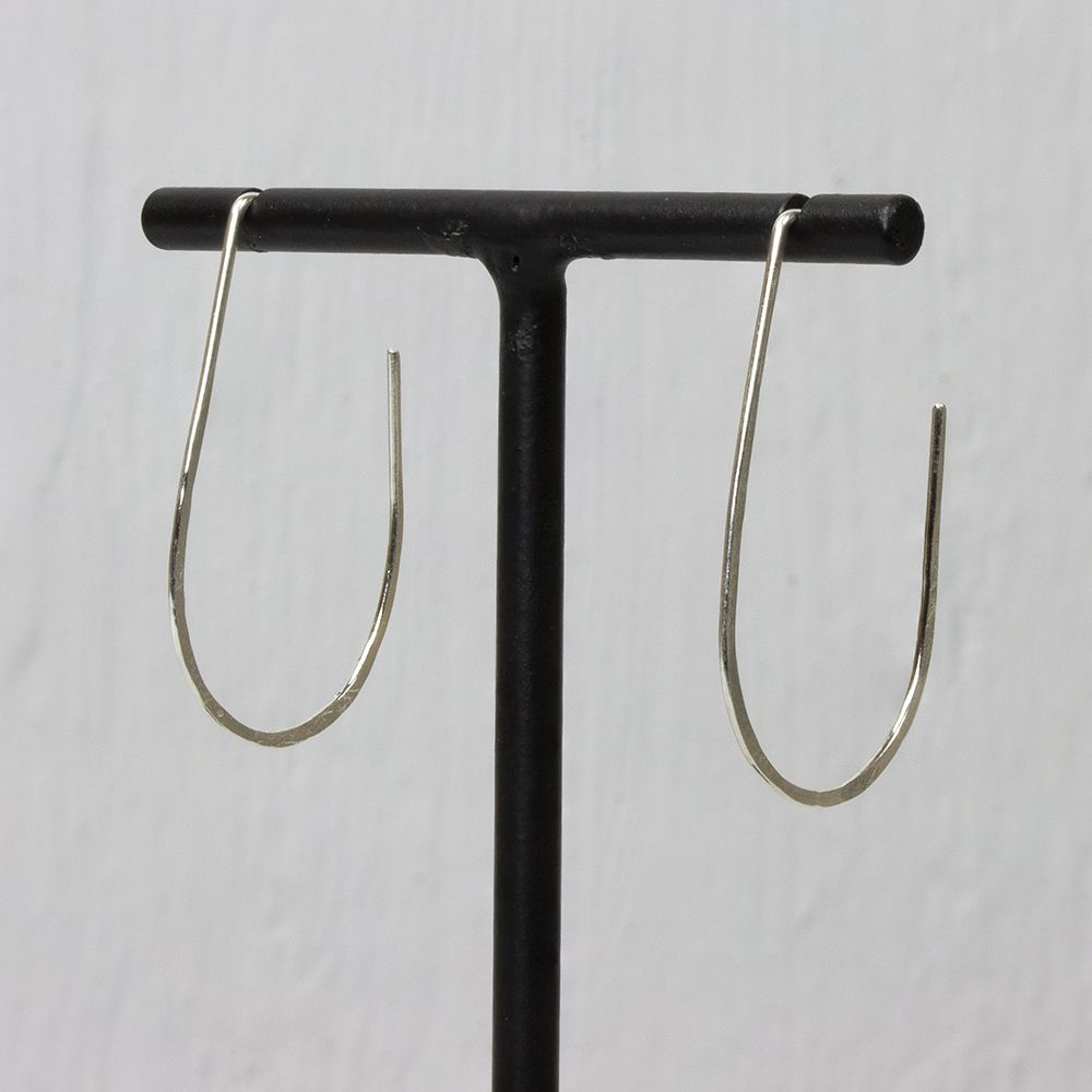 Jeh Jewels | Oorhanger shiny silver haak