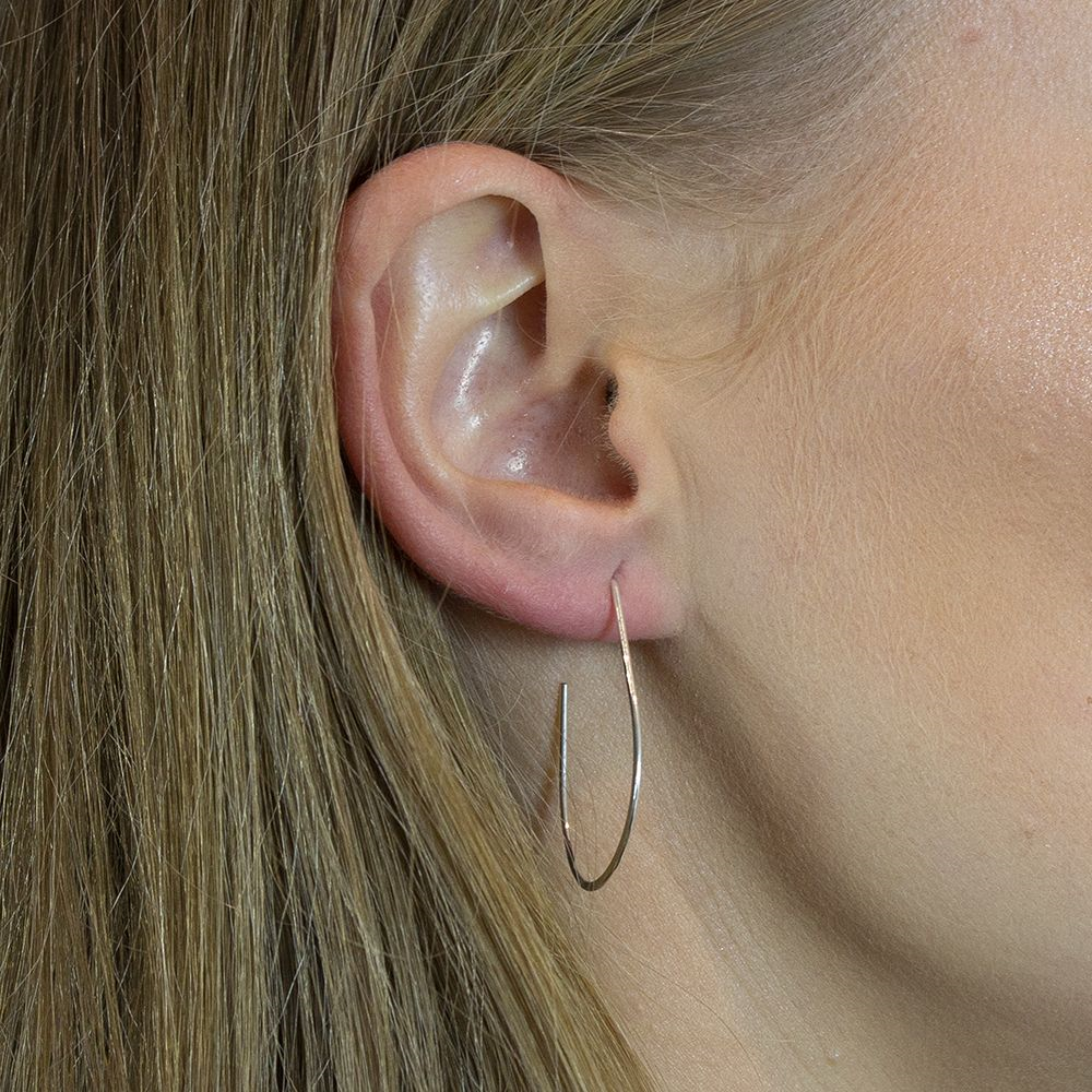 Jeh Jewels | Oorhanger shiny silver haak