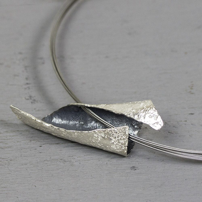 Jeh Jewels | Zilveren hanger deels geoxideerd