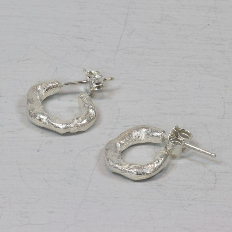 Jeh Jewels | Zilveren oorbellen rond van vorm