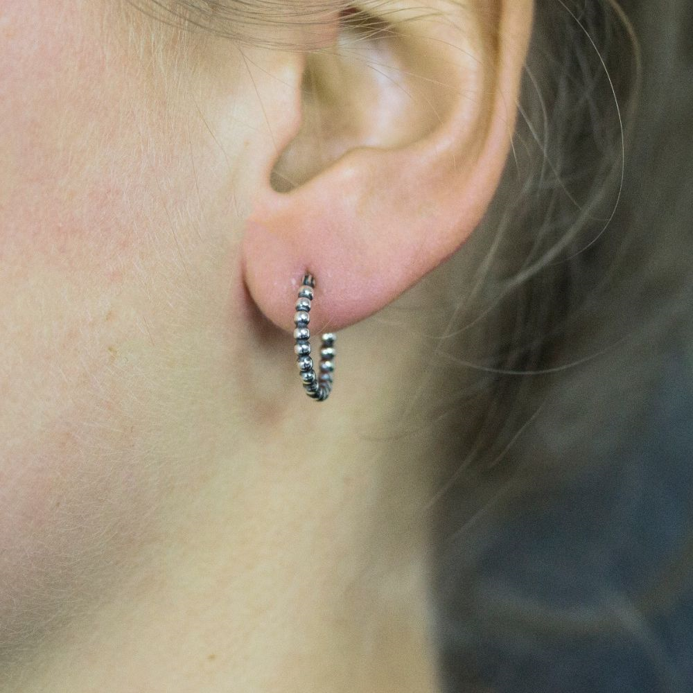 Jeh Jewels | Zilveren oxy bolletjes creool